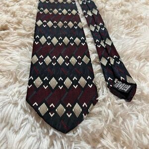 Puritan Men's Burgundy and Navy Accessory